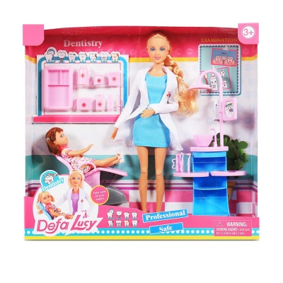 Кукольный набор Стоматолог Defa Lucy 8408